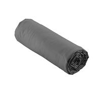 douceur d'intérieur, Lenzuolo con angoli elasticizzati (180 x 200 cm) Percaline Acciaio, Percalino Percaline Cotone