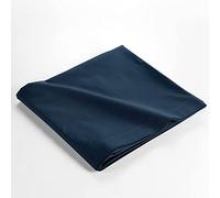 douceur d'intérieur, Lenzuolo piano (180 x 290 cm) Biolina Blu Notte, 100% Cotone Bio