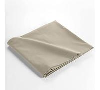 douceur d'intérieur, Lenzuolo piano (240 x 300 cm) Biolina Tortora 100% Cotone Bio