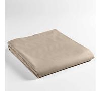 Douceur d'Intérieur Lenzuolo piano Lina – 240 x 300 cm – Sabbia – 100% cotone