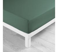 douceur d'intérieur, Lenzuolo sotto con angoli (180 x 200 cm) Lina Cedro, 100% Cotone