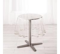 douceur d'Intérieur LIGNE DECOR 180 cm, con 15/100E Biais Tovaglia da giardino, colore: tortora