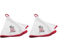 Douceur d'Intérieur MANO ROTONDO, Bistrot Rosso, (0) 60 CM (Confezione da 2)