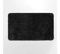 DOUCEUR D'INTERIEUR Metropolis - Tappetino da Bagno, Colore: Nero, 45 x 75 cm