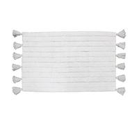 Douceur d'Intérieur MINATIS Tapis, Cotton, Blanc, 50x80cm