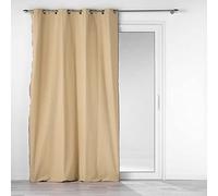 Douceur d'Intérieur, Mistraline - Tenda con occhielli (140 x 240 cm), in cotone riciclato