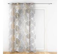 Douceur d'Intérieur, Mogador, Tenda con occhielli (140 x 240 cm) con stampa metallizzata