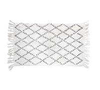 DOUCEUR D'INTERIEUR Morbidezza Interna LATIKA Tappeto da Bagno, Bianco, 50 x 80 cm