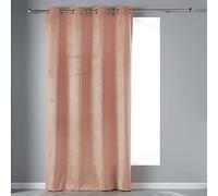 douceur d'Intérieur Morbidezza interna Tenda con occhielli, Rosa, 140 x 240 cm