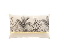 Douceur d'Intérieur Papaya Cuscino sfoderabile, 30 x 50 cm, Cotone e Poliestere Stampato