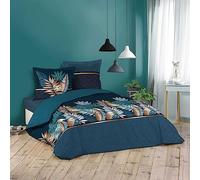 Douceur d'Intérieur, Parure 3 pezzi (240 x 220 cm) Alianor, 100% cotone