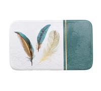 Douceur d'Intérieur Plumiss Tappeto da Bagno, 45 x 75 cm, Microfibra Stampata