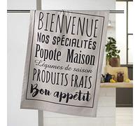 Douceur d'Intérieur POPOTE - Strofinaccio in lino, 50 x 70 cm