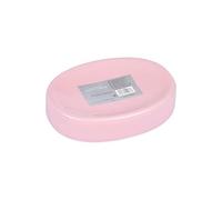 douceur d'intérieur, Portasapone (11 x 8.2 x 2.4 cm) Ceramico Rosa Polvere, Ceramica