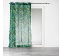 Douceur d'Intérieur, Rio Blue Sand Blasted - Tenda con occhielli, 140 x 240 cm, colore: Blu