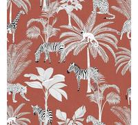 Douceur d'Intérieur Rotolo 1,40 mx20 m, Arancione, 1,40mx20m