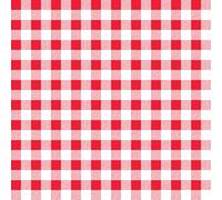 Douceur d'Intérieur, Rotolo di tela cerata (RLX 1,40 mx20 m) Mini Vichy Rosso, PVC Stampato