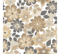 Douceur d'Intérieur Rotolo di tela cerata (RLX 1,40 mx20 m) Valencia naturale, PVC stampato