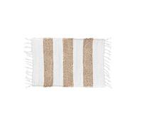 Douceur d'Intérieur Sagane - Tappeto Rettangolare a Frange, Multicolore, 50 x 80 cm