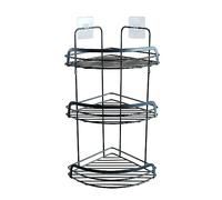 Douceur d'Intérieur, Servo doccia angolare 3 cestini, cablato Premium Nero, Metallo