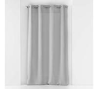 Douceur d'Intérieur, Soane - Tenda con occhielli, in voile, 140 x 180 cm, colore: Grigio