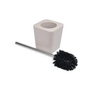 Douceur d'Intérieur, Spazzola Wc (11,6 x 11,6 x 38,2 cm) Vitamina Tortora, Plastica Soft Touch