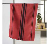 Douceur d'Intérieur Strofinaccio, cotone, rosso, 50 x 70 cm