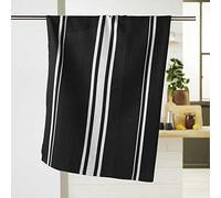 Douceur d'Intérieur Strofinaccio in Cotone, Nero, 50 x 70 cm