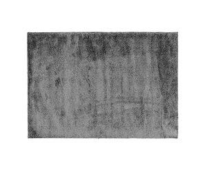 Douceur d'Intérieur Tango Tappeto Rettangolare, 120 x 170 cm, Grigio Tinta Unita, Stile Shaggy