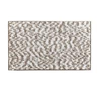 Douceur d'Intérieur, tappeto da bagno (45 x 75 cm) Friza, sabbia/marrone, microfibra tricolore