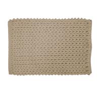 Douceur d'Intérieur, Tappeto da bagno (50 x 80 cm) Ariel Sabbia, Cotone/Poliestere Ciniglia