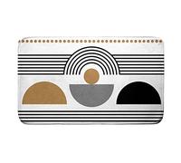 Douceur d'Intérieur, Tappeto da bagno in microfibra, 45 x 75 cm, motivo: Memphis