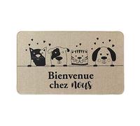 Douceur d'Intérieur Tappeto da ingresso rettangolare 45 x 75 cm, stampa Zamis