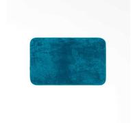 Douceur d'Intérieur, Tappeto rettangolare (50 x 80 cm) Flanou Blu, Flanella