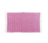 Douceur d'Intérieur, Tappeto Rettangolare (50 x 80 cm) Pithaya Rosa, Cotone Tessuto