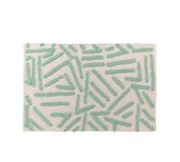 Douceur d'Intérieur Tappeto rettangolare Athena 60x90 cm Verde salvia Cotone e poliestere trapuntato