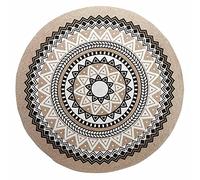 Douceur d'Intérieur, Tappeto rotondo (diametro 120 cm) Yaba, cotone stampato