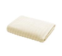 Douceur d'Intérieur, Telo da bagno (90 x 150 cm) Maya Avorio, spugna tinta unita 100% cotone