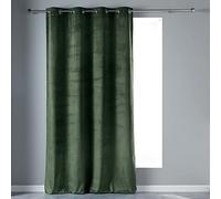 Douceur d'Intérieur - Tenda con occhielli, 140 x 240 cm, colore: Verde