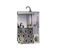 Douceur d'intérieur, Tenda con Occhielli (140 x 240 cm) Galileo Nero, Vela Stampa Trasferimento