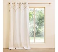 Douceur d'Intérieur, Tenda con occhielli (140 x 240 cm) Lacia, in policotone con iuta