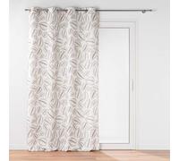 Douceur d'Intérieur Tenda con occhielli Alma 140 x 260 cm Colore naturale policotone stampato