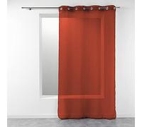 Douceur d'Intérieur - Tenda con occhielli, 140 x 280 cm, colore: Arancione