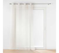 Douceur d'Intérieur, Tenda con occhielli Lissea, in poliestere, Beige (Naturel), 240 x 140 x 240 cm