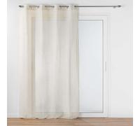 Douceur d'Intérieur, tenda trasparente con occhielli (140 x 240 cm) Aline, poliestere e lino