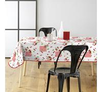 Douceur d'Intérieur, tovaglia rettangolare (140 x 240 cm) Cerise, PVC stampato