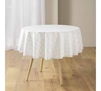 Douceur d'Intérieur, Tovaglia Rotonda (Ø 180 cm) Axel, Cotone e poliestere Tessuto