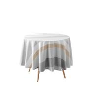 douceur d'intérieur, Tovaglia rotonda (Ø 180 cm) Iliade, Cotone e poliestere Tessuto