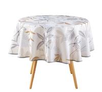 douceur d'intérieur, Tovaglia rotonda (Diametro 180 cm) Miraline, Poliestere Stampato
