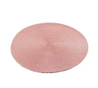 Douceur d'Intérieur, tovaglietta (diametro 35 cm) Zebulon, pesca, polipropilene